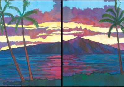 A_Maui_Sunset-framed