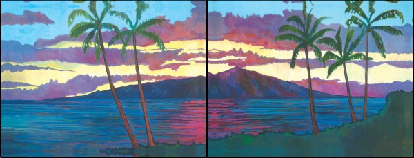 A_Maui_Sunset-framed